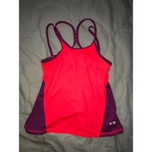 Neon Champion Workout Crop Top
